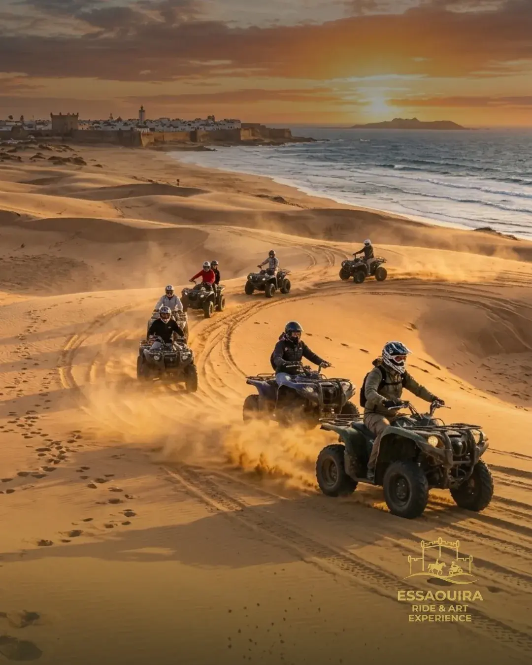 Aventure dans les dunes d'Essaouira